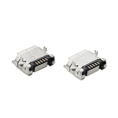 موصلات SMD مجهري USB 5 دبوس موصل شاحن 6.9 مم ISO9001