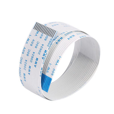 0.8 / 1.0 / 1.25mm Pitch Extender FFC Flat Cable 26 دبوس Ribbon Ribbon Cable airbag