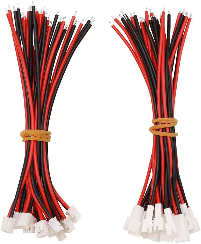 مايكرو البسيطة JST PH XH2.0 الإلكترونية سلك تسخير 2Pin موصل التوصيل ذكر سيليكون