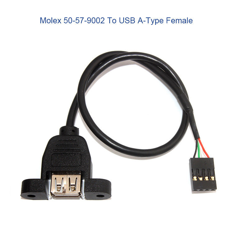 موليكس 50-57-9404 سلك مخصص مع موصل SL 2.54mm 4 Way 70066