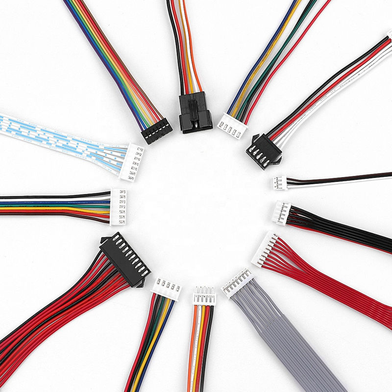 PH2.0 / XH 2.54mm Pitch Electronic Wire Harness 5557-5559 موصل ذكر وأنثى