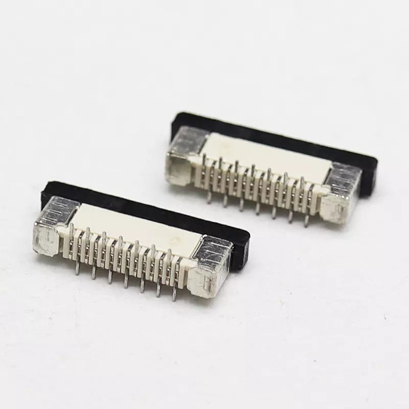 موصل ZIF SMT FPC FFC 0.5 مللي متر 1.0 مللي متر درجة H2.0 مللي متر نوع بيطري