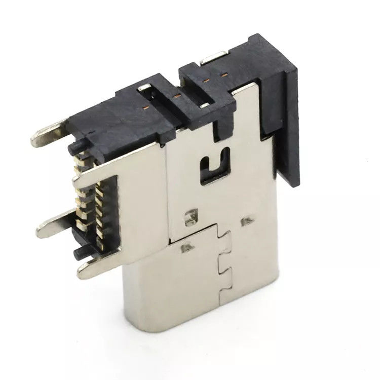 تستقيم الجانب USB 3.1 نوع C موصلات مقبس أنثى 16Pin
