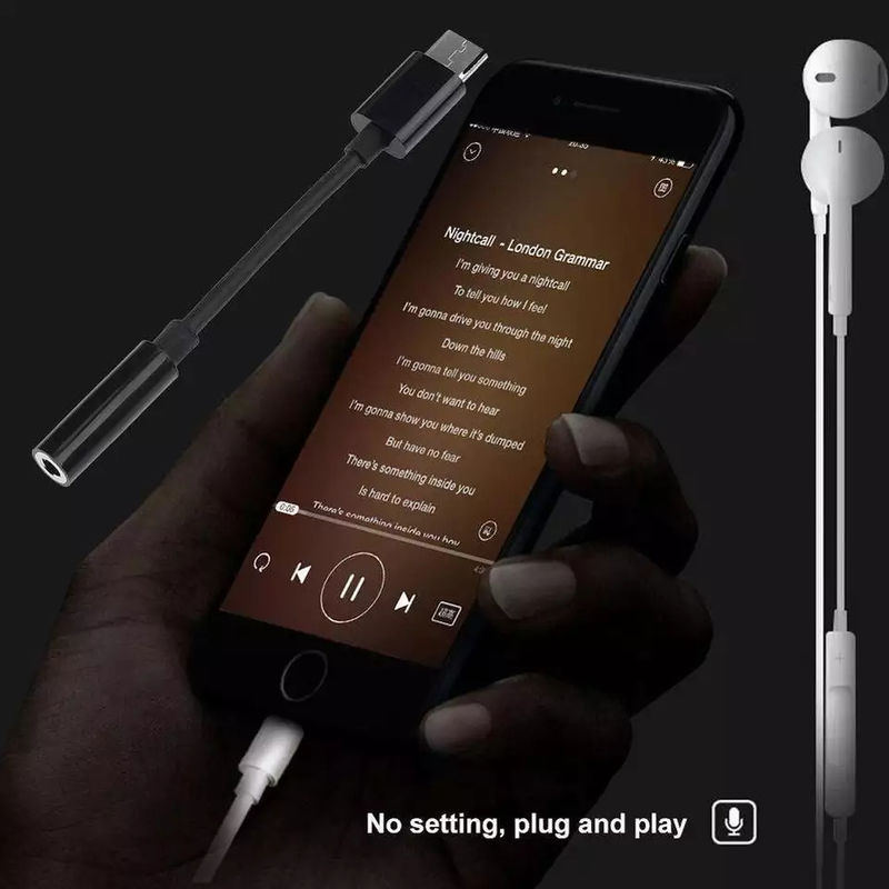 اكتب C إلى 3.5mm Earphone Cable Adapter USB 3.1 Type C for Xiaomi Samsung Android