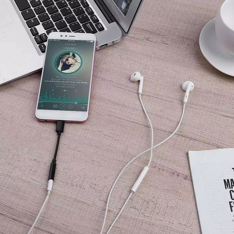 اكتب C إلى 3.5mm Earphone Cable Adapter USB 3.1 Type C for Xiaomi Samsung Android