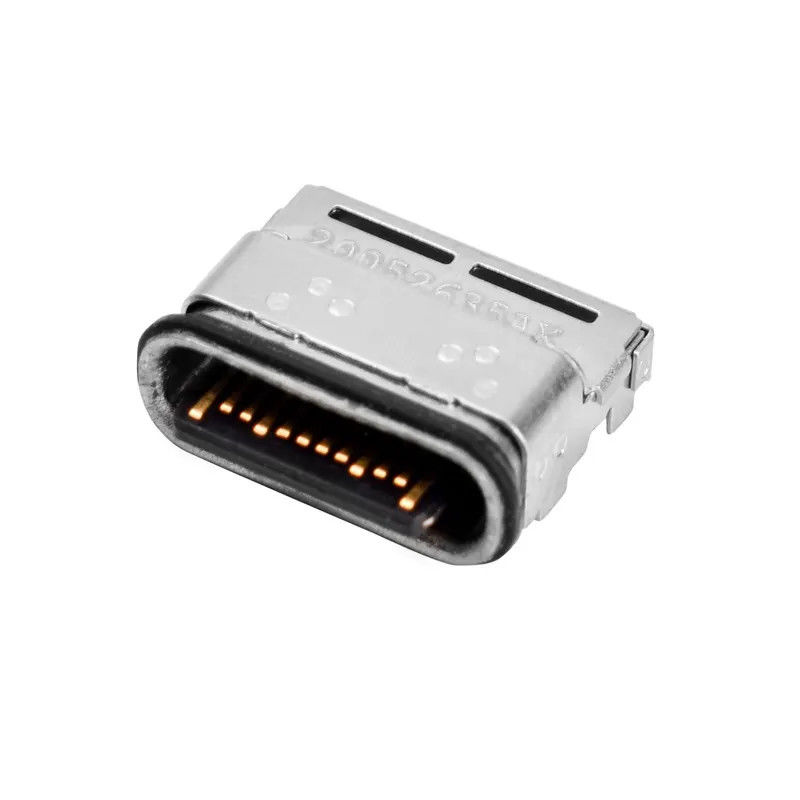 ماء IPX8 أنثى 24 دبوس موصل نوع C USB وعاء SMT