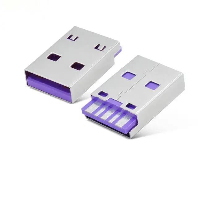 موصل أنثى USB 3.1 من النوع C بـ 24 سنًا، مقاوم للماء، تثبيت أفقي SMT DIP، مقبس USB بلوحة غاطسة
