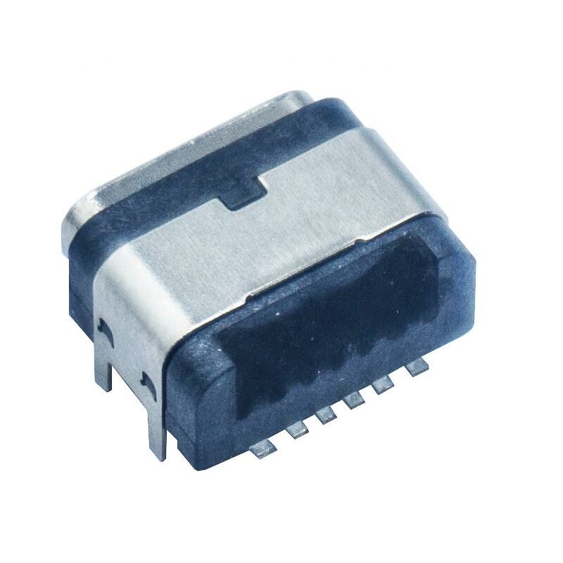 لوحة مضادة للماء جبل PCB 6 دبوس إمرأة USB نوع C