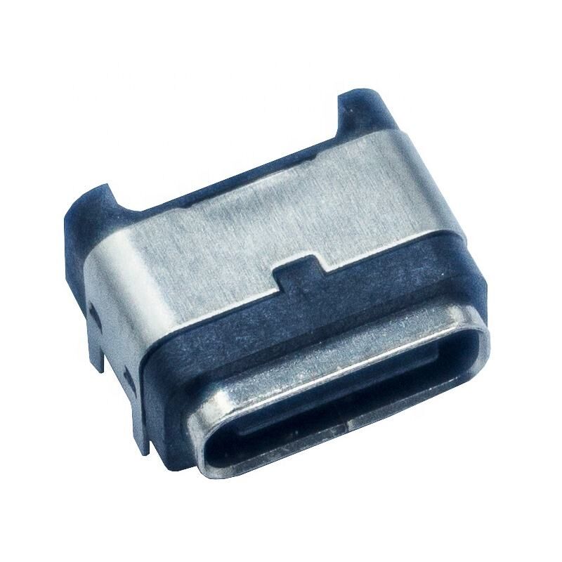 لوحة مضادة للماء جبل PCB 6 دبوس إمرأة USB نوع C