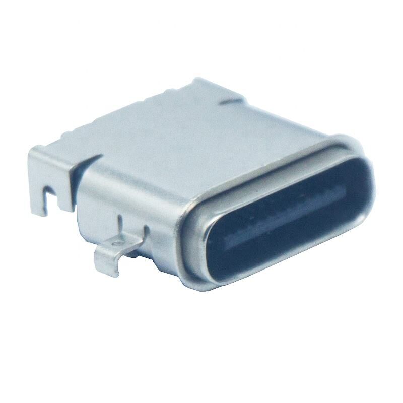 24pin 3.1 عازل المياه IPX7 USB C Connector لـ Smart Wear PCB Charger Connector Type solder c