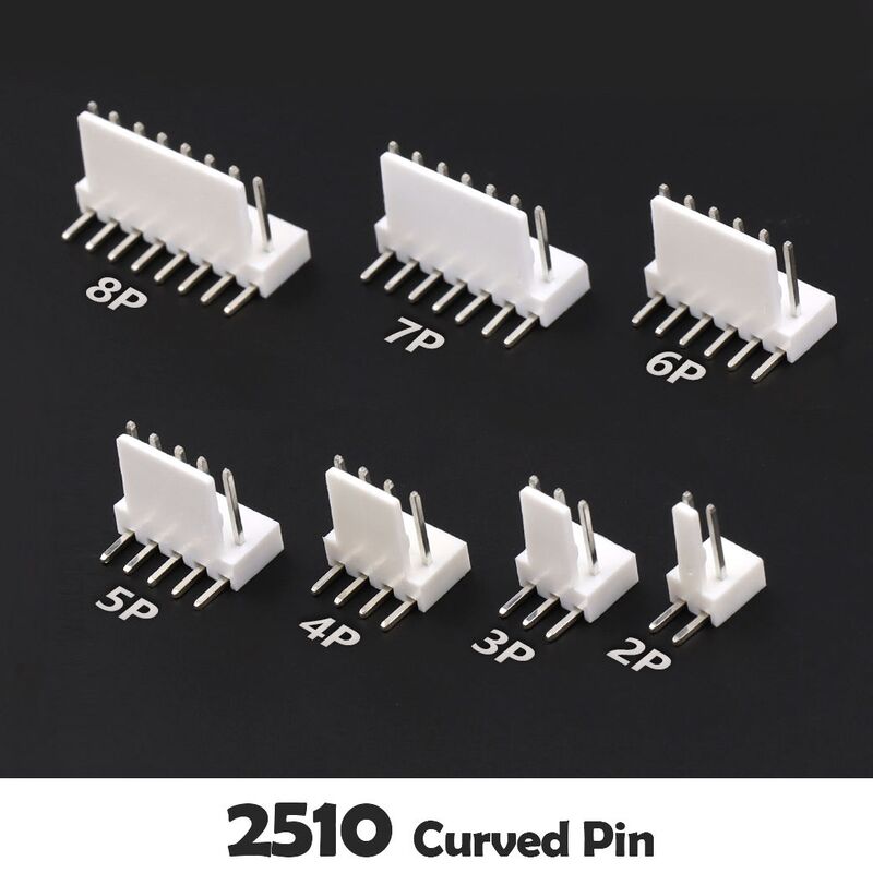 2.54 سلك إلى لوحة وافير رابط Lcp عمودي 90 درجة Jst 2.5mm Smt PCB رابط
