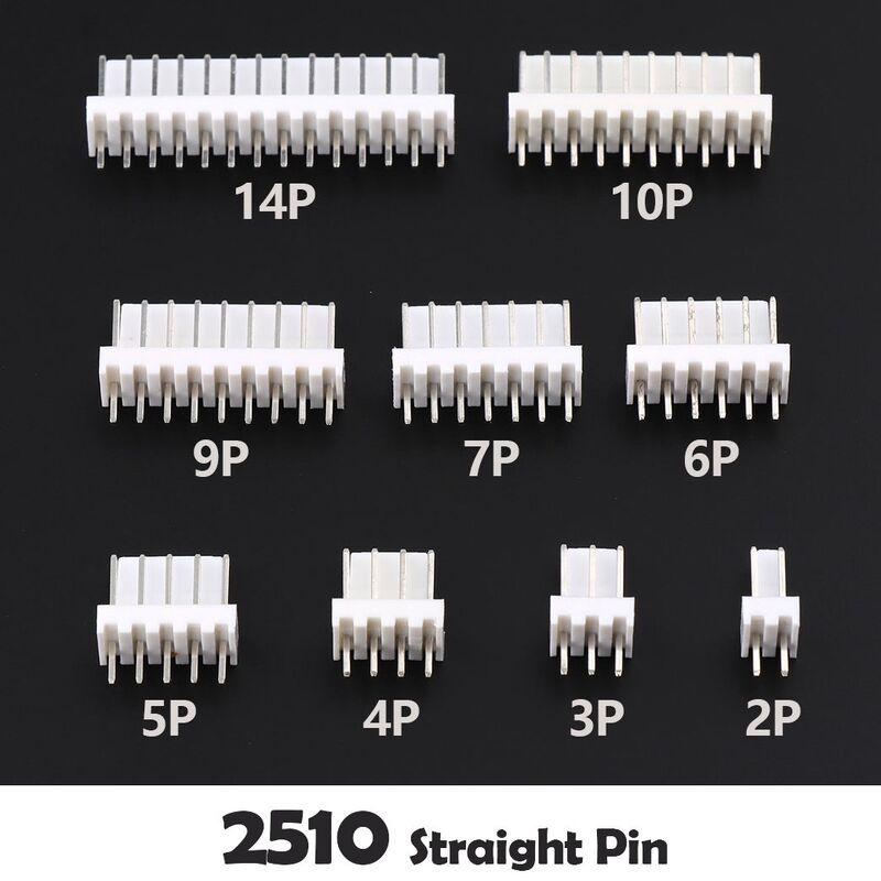 2.54 سلك إلى لوحة وافير رابط Lcp عمودي 90 درجة Jst 2.5mm Smt PCB رابط