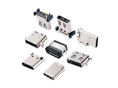 16pin USB عقدة إناثية مقاومة للماء نوع-س سوكت SMT IPX7
