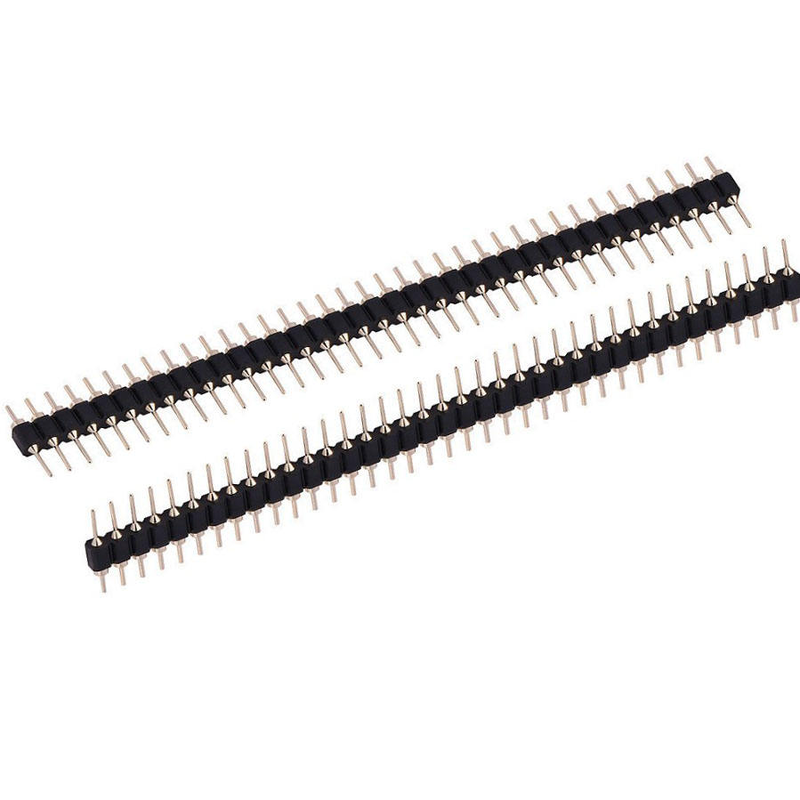 2.54mm Swiss Machine Rounded Female Header 4pin 16pin 20pin 32pin 40pin Round Pin Strip Dual Single Row Connector Plug Socket
