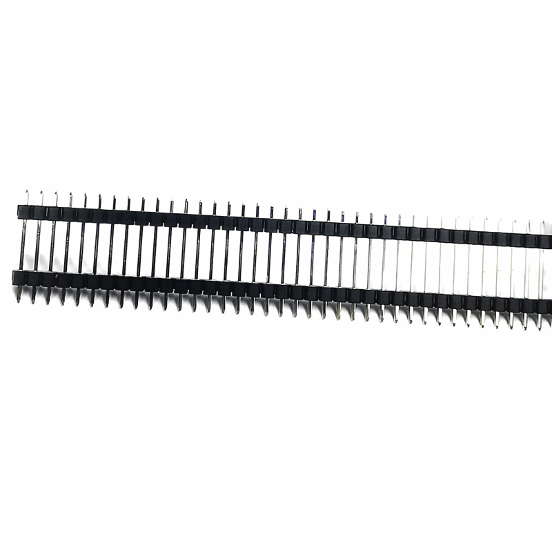 1.27mm Right Angle Pitch Single Double Row 40 Stick PCB Pin Female Pin Header Connector