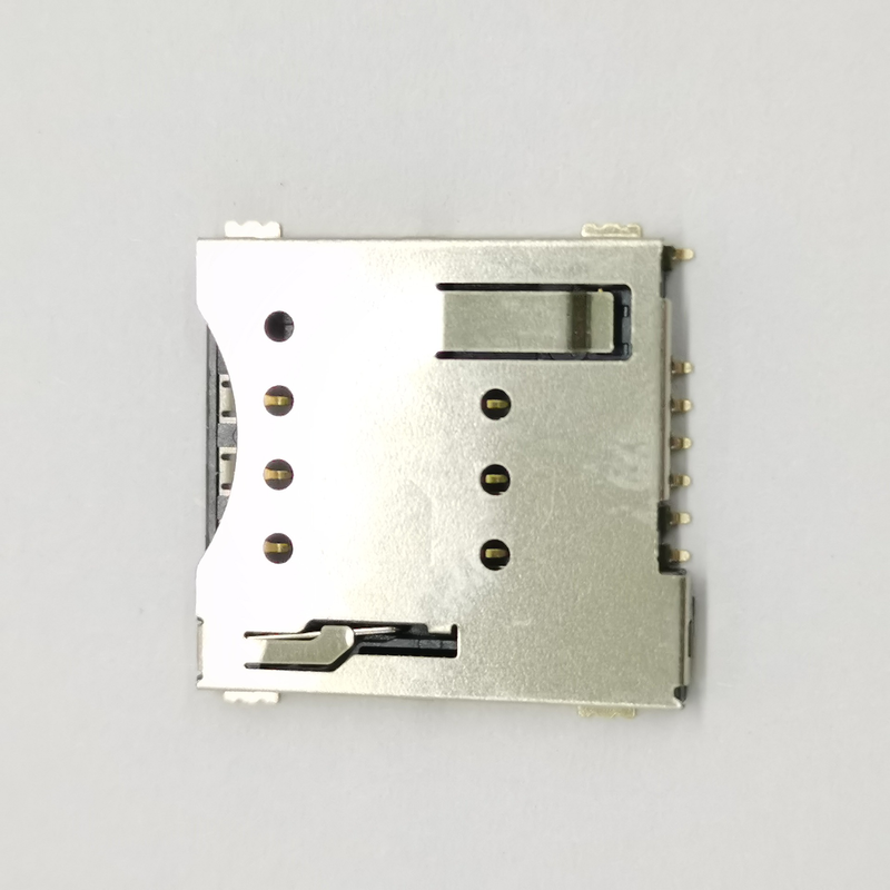 حامل بطاقة SIM نوع الدفع-الدفع Nano Micro 6pin 8pin رابط بطاقة SIM للهواتف المحمولة PCB
