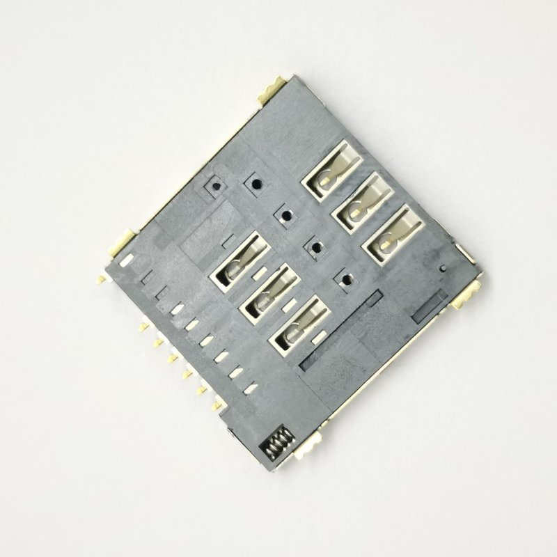 حامل بطاقة SIM نوع الدفع-الدفع Nano Micro 6pin 8pin رابط بطاقة SIM للهواتف المحمولة PCB