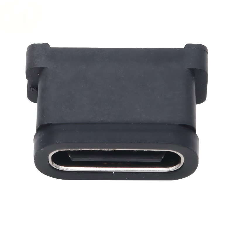 موصل أنثى USB 3.2 Type-C مقاوم للماء، مقبس U4 بـ 24 سنًا للوحة PCB بتقنية SMT DIP، مطلي بالذهب وفولاذ مقاوم للصدأ، 40 جيجابت في الثانية، 5 أمبير 100 فولت تيار متردد