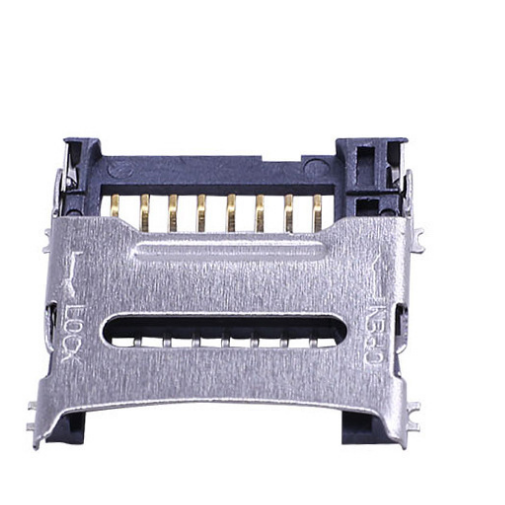 8-البين ميكرو SD / TF بطاقة سوكيت Molex 472192001 بديل H1.8mm رفع الغطاء (المفصل)
