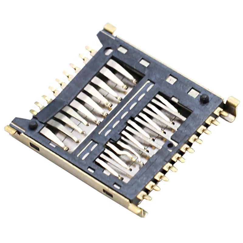 19 Pin 3-in-1 Micro SD UHS II UFS Card Connector SMT Height 1.6 mm Stainless Steel USB for Better Readability Search Engine