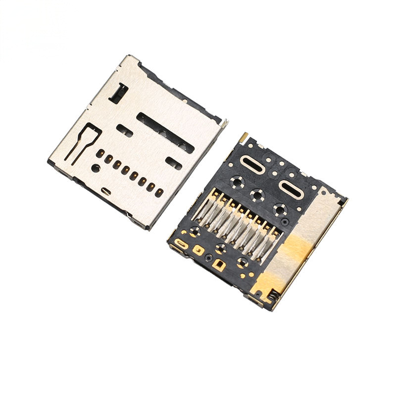 استبدال JAE ST11S008V4HR2000 Push-Push Type Micro SD Card Connector TF Card Slot لجهاز الهاتف الكاميرا-للوحات الورقية