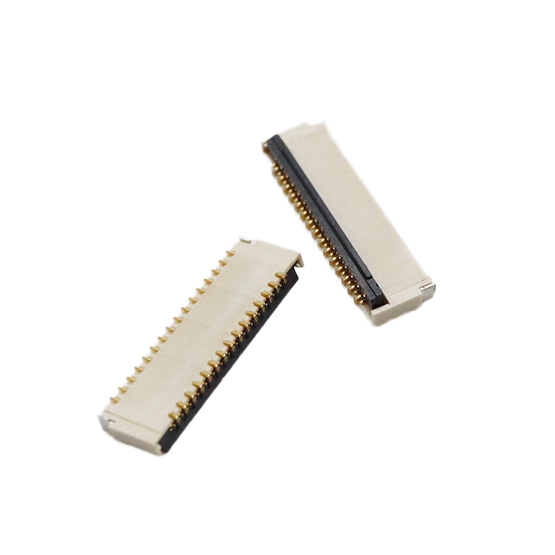 39P Front Insertion and Rear Locking FPC Connector 0.3 Pitch 1.0H Pitch High-Precision Connector
