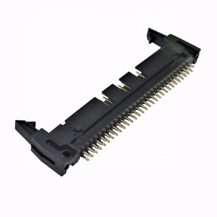 2.54mm القاذف يكتنفها موصل الرأس 2x30 دبوس نوع مستقيم مع مزلاج