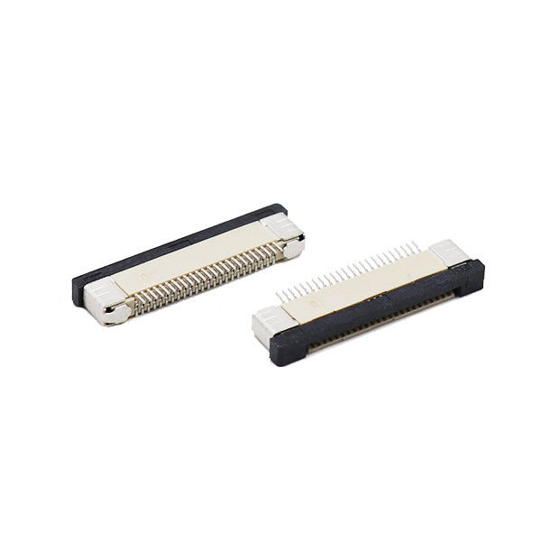 40 دبوس FPC موصل 0.5 مم الملعب H2.0 / 2.5 / 3.0mm SMT شقة فليكس موصل