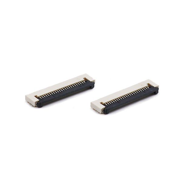 موصل LCP UL94V-0 1.5 مم ZIF SMT FFC FPC 0.5 مم ارتفاع أسفل جهة الاتصال