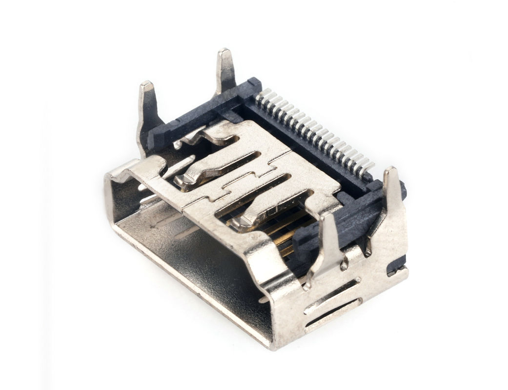 موصلات كبل HDMI نوع SMT 19P أنثى لجهاز الاستقبال العلوي