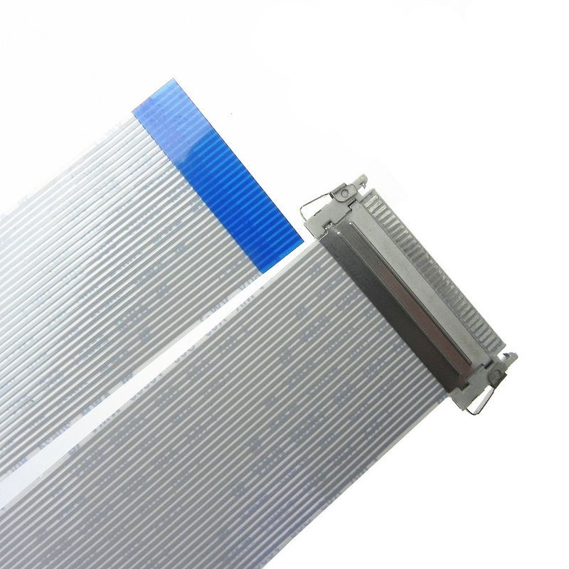 FI-X30HL 1.27mm 50 دبوس Lvds FFC Flat Jumper Cable Ribbon Cable لجهاز عرض LCD