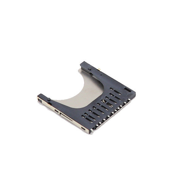 نوع الدفع UL94V-0 مجهري SD Memory بطاقة موصلات SMT Socket 10p