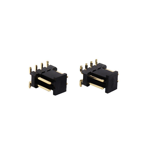 2.54mm الملعب ذكر موصلات رأس دبوس ثنائي الفينيل متعدد الكلور صف مزدوج SMD مع غطاء