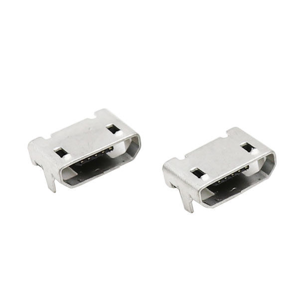 5 دبوس تراجع USB مجهري B موصل 7.2mm Pitch Mini USB Female موصل