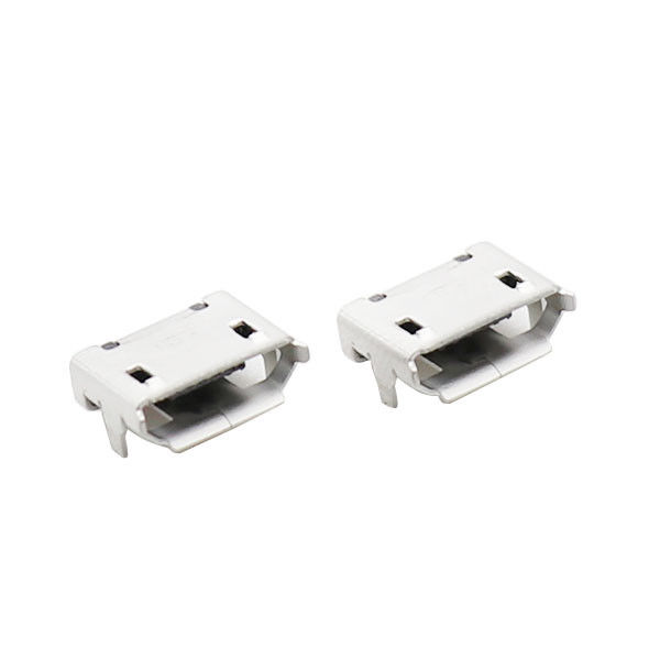 موصلات USB مغناطيسية صغيرة من البلاستيك LCP من النوع B 5 دبوس مع شفة