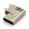 إدخال جانبي 14Pin مقبس أنثى منفذ شحن 3.1 USB C موصل ثنائي الفينيل متعدد الكلور وعاء SMT