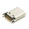 مقبس أنثى 24P USB 3.1 من النوع C موصلات 180 درجة لثنائي الفينيل متعدد الكلور 1.0 مم