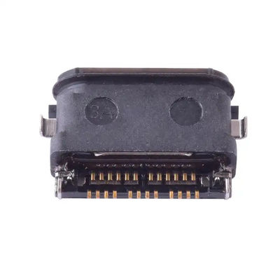 USB4.0 24Pin Type C Connectors مقاوم للماء IPX8 SMT وسط الصعود 0.4mm