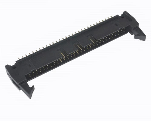 2.54mm القاذف يكتنفها موصل الرأس 2x30 دبوس نوع مستقيم مع مزلاج
