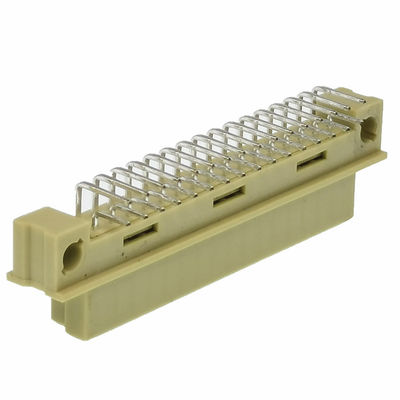 الزاوية اليمنى Din41612 PCB 2.54mm يكتنفها رأس موصل ذكر 2 * 16 دبوس
